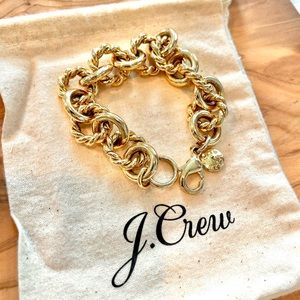 J. Crew Gold Link Bracelet